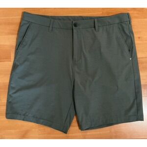 Vuori Mens‎ Shorts Size 38 Gray Stretch Performance Activewear Style V399
